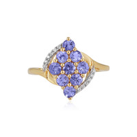 Bague en argent et Tanzanite