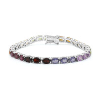 Bracelet en argent et Citrine