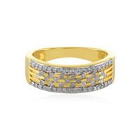Bague en argent et Diamant I4 (J)