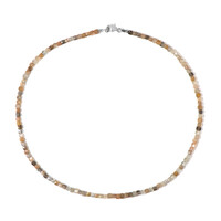 Collier en argent et Pierre de Lune