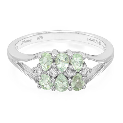 Bague en argent et Tourmaline Paraïba