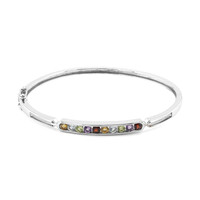 Bracelet en argent et Améthyste