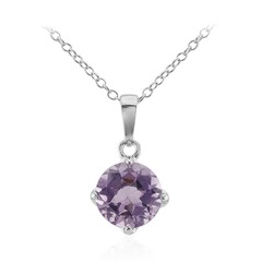 Collier en argent et Améthyste