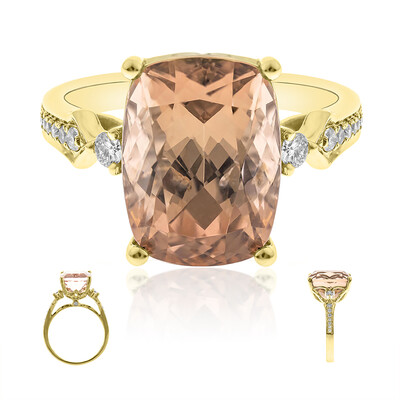 Bague en or et Tourmaline néon du Congo (AMAYANI)