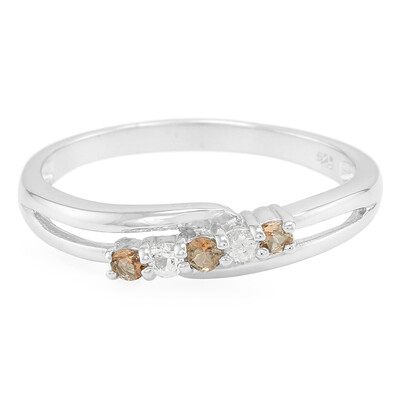 Bague en argent et Andalousite