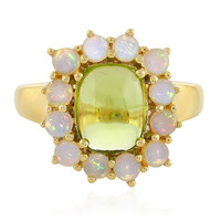 Bague en argent et Péridot