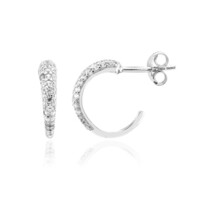 Boucles d'oreilles en argent et Zircon