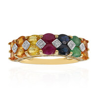 Bague en or et Rubis