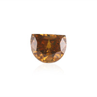  Diamant orange SI 0,17 ct (gemme et boîte de collection)