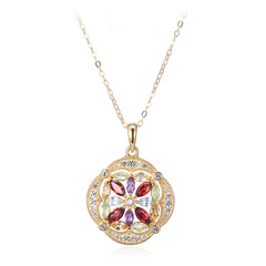 Collier en argent et Grenat