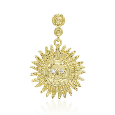 Pendentif en argent et Zircon