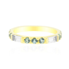 Bague en or et Tourmaline Paraïba du Nigeria