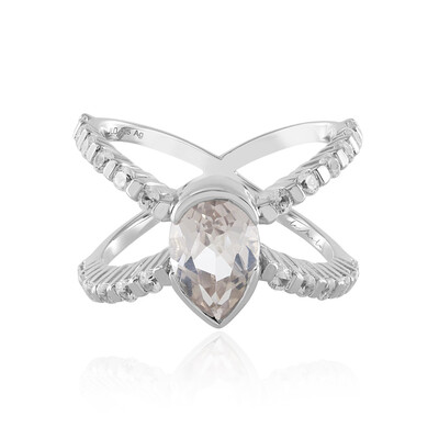 Bague en argent et Danburite (de Melo)