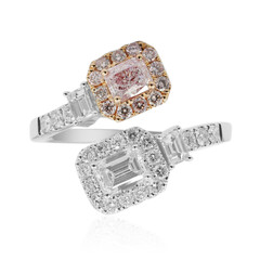 Bague en or et Diamant SI2 (H) (CIRARI)
