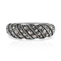 Bague en argent et Marcassite