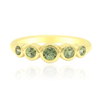 Bague en or et Grenat Démantoïde de Madagascar (John Ferry)