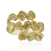 Bague en or et Diamant SI2 jaune (CIRARI)