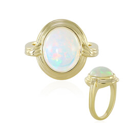 Bague en argent et Opale Welo