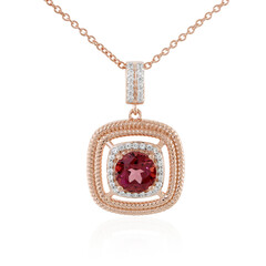 Collier en argent et Grenat du Malawi