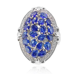 Bague en argent et Kyanite (Dallas Prince Designs)