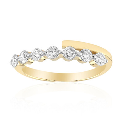 Bague en or et Diamant VVS1 (G) (Annette)