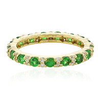 Bague en or et Grenat Tsavorite (La Revelle)