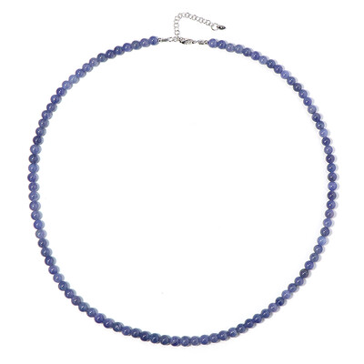 Collier en argent et Tanzanite