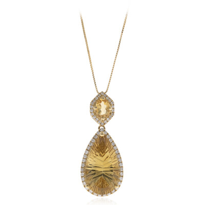 Collier en or et Citrine (CIRARI)