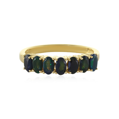 Bague en argent et Opale Mezezo