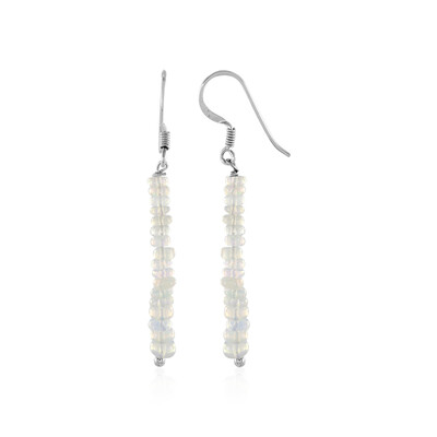 Boucles d'oreilles en argent et Opale Welo