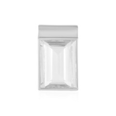 Pendentif en argent et Quartz blanc