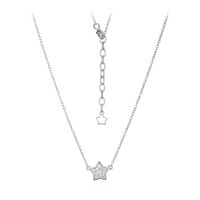 Collier en argent et Topaze blanche