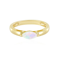 Bague en argent et Opale Welo