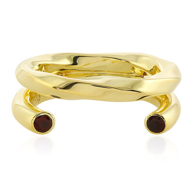 Bague en argent et Grenat d'Inde