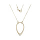Collier en argent et Zircon (Adela Silber)