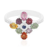Bague en argent et Saphir
