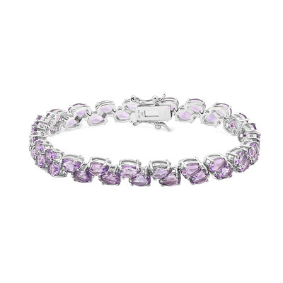 Bracelet en argent et Améthyste
