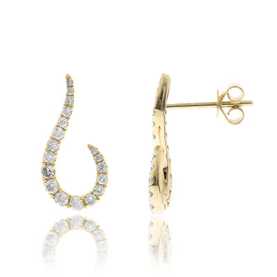 Boucles d'oreilles en or et Diamant I1 (H) (CIRARI)