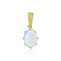 Pendentif en or et Opale Welo