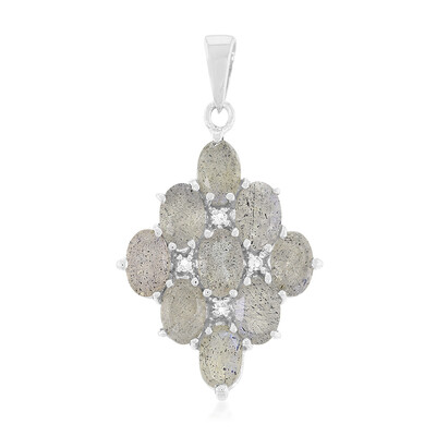 Pendentif en argent et Labradorite