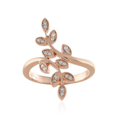 Bague en argent et Diamant I4 (J)