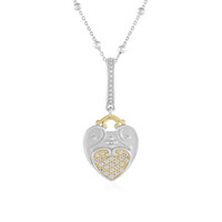 Collier en argent et Zircon (Dallas Prince Designs)