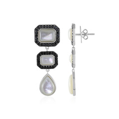 Boucles d'oreilles en argent et Nacre (Dallas Prince Designs)