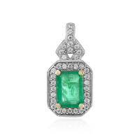 Pendentif en or et Emeraude du Brésil (Adela Gold)