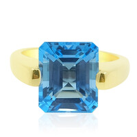 Bague en or et Topaze de Marambaia (de Melo)