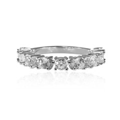 Bague en argent et Zircon