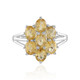 Bague en argent et Citrine