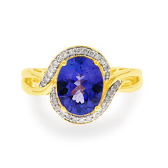 Bague en or et Tanzanite AAA (CIRARI)
