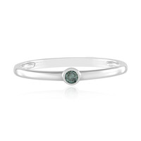 Bague en or et Diamant bleu I3
