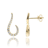 Boucles d'oreilles en or et Diamant I1 (H) (CIRARI)